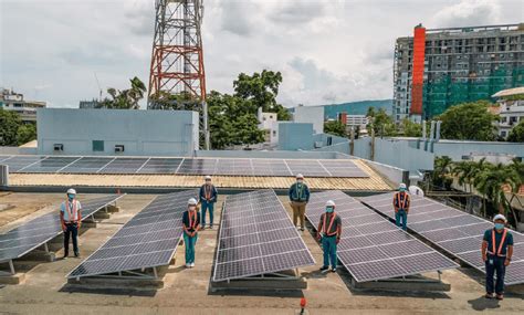 PLDT: Visayas facility goes solar • Lenie Lectura .